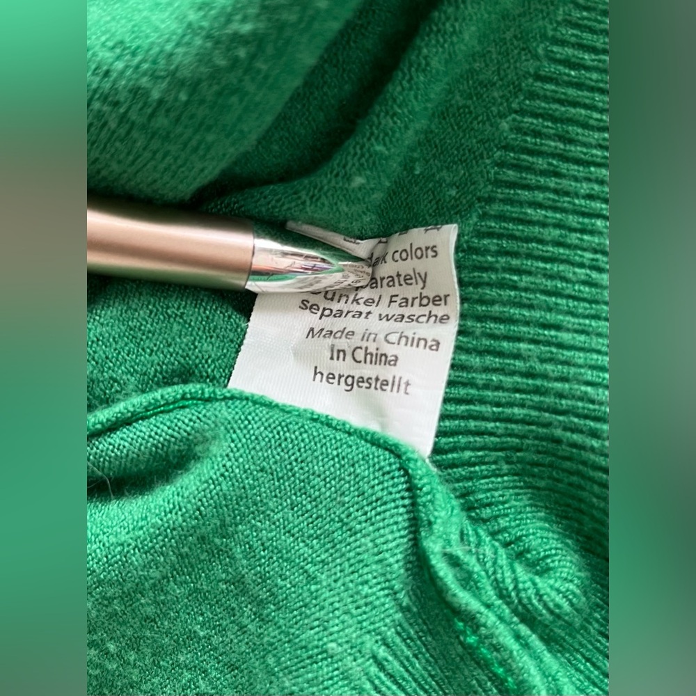 Green Belle Poque Retro Cherry Button Up Cropped Cardigan - Picture 13 of 13
